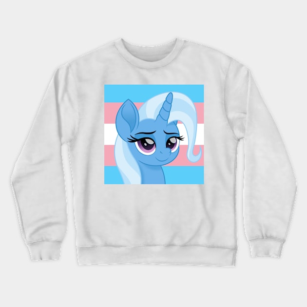 Trixie is Beautiful Crewneck Sweatshirt by CloudyGlow